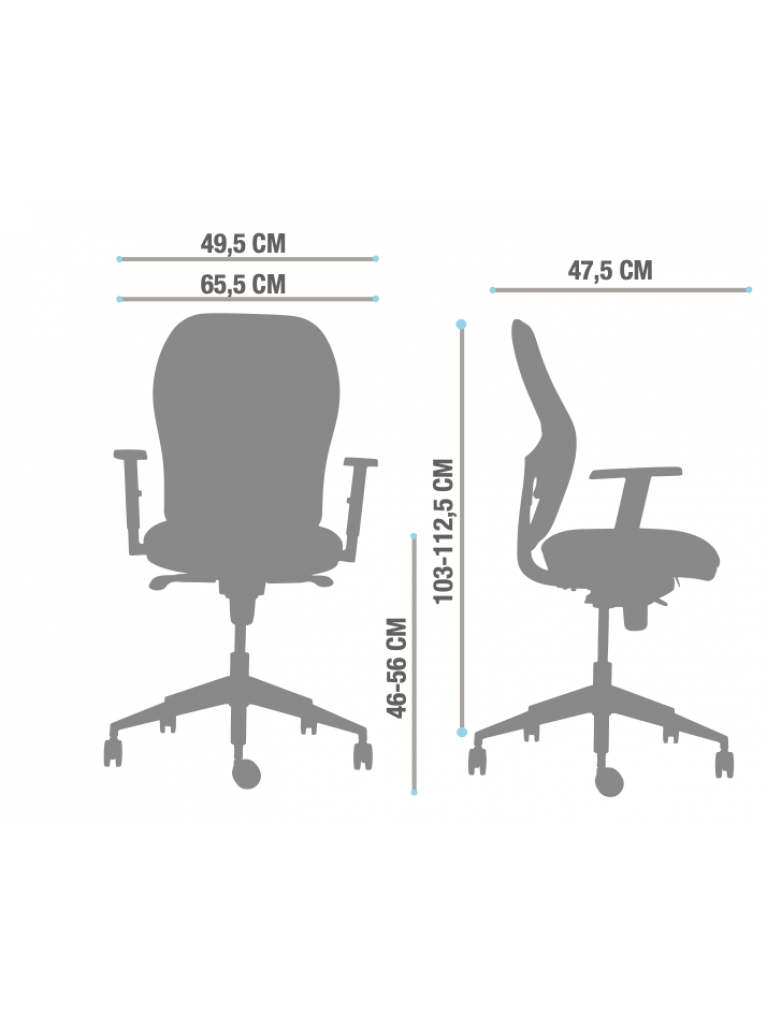 Silla Q3 Gris