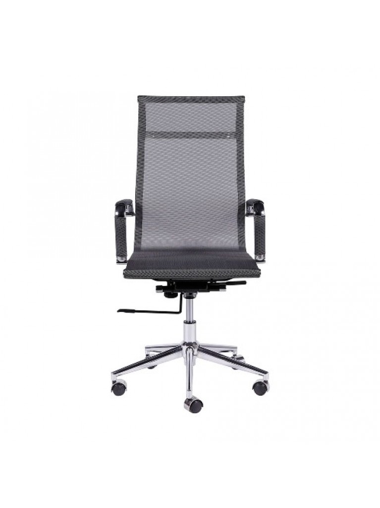 Silla Carson Alta Gris