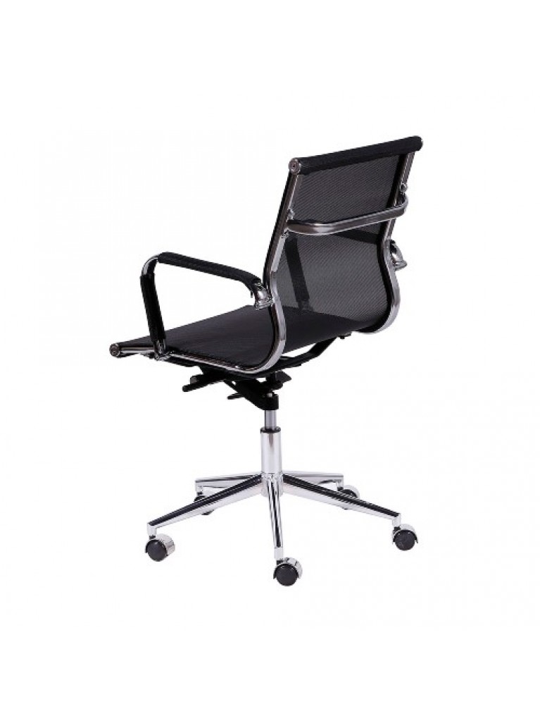 Silla Carson Baja Negra