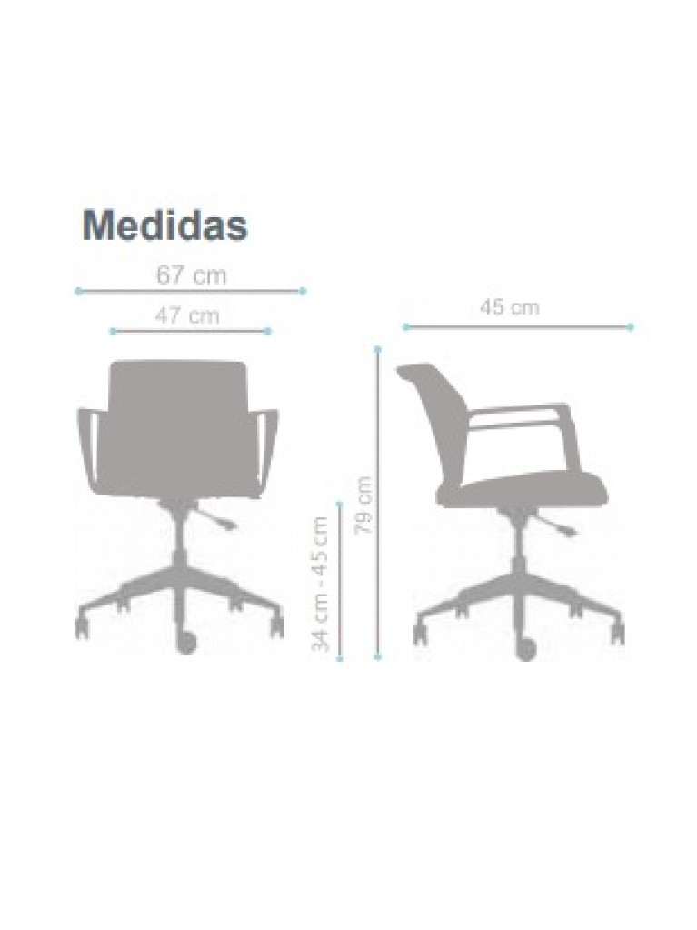 Silla Logan Giratoria Malla